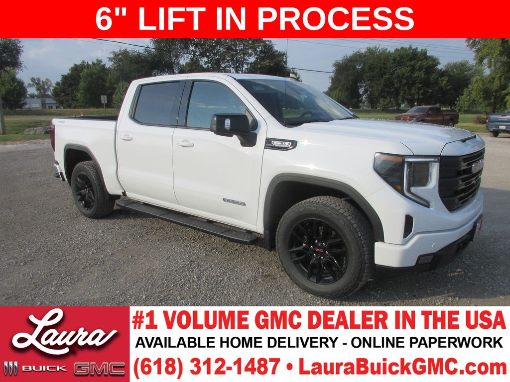 Summit White 2026 GMC Sierra 1500 Pickup Truck Four-Wheel Drive Automatic