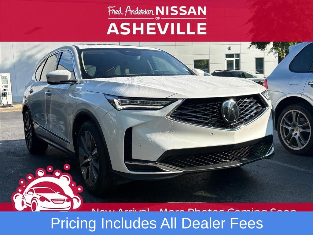 Platinum White Pearl 2025 Acura MDX SUV / Crossover Front-Wheel Drive Automatic
