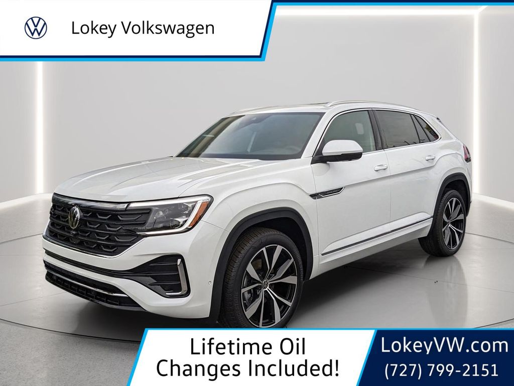 Opal White Pearl 2026 Volkswagen Atlas Cross Sport SUV / Crossover All-Wheel Drive 8-Speed Automatic
