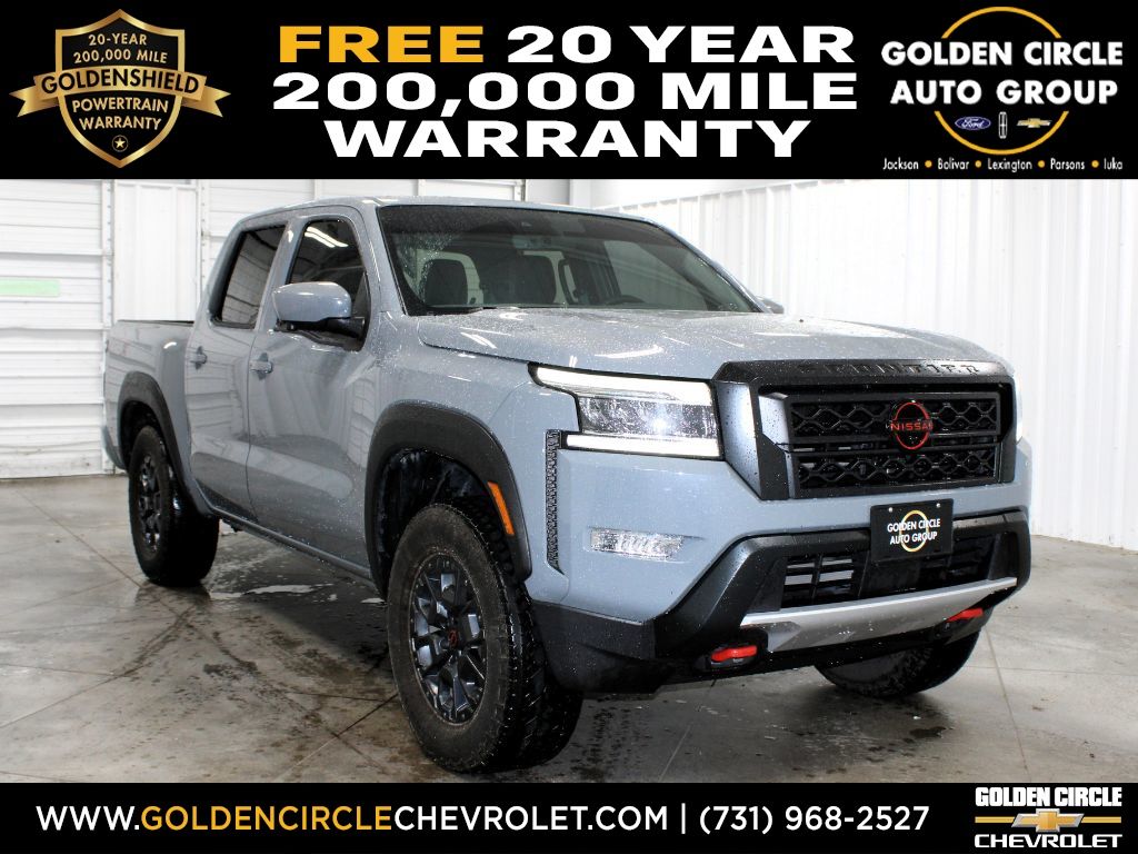 Boulder Gray Pearl 2023 Nissan Frontier Pickup Truck 4X2 9-Speed Automatic