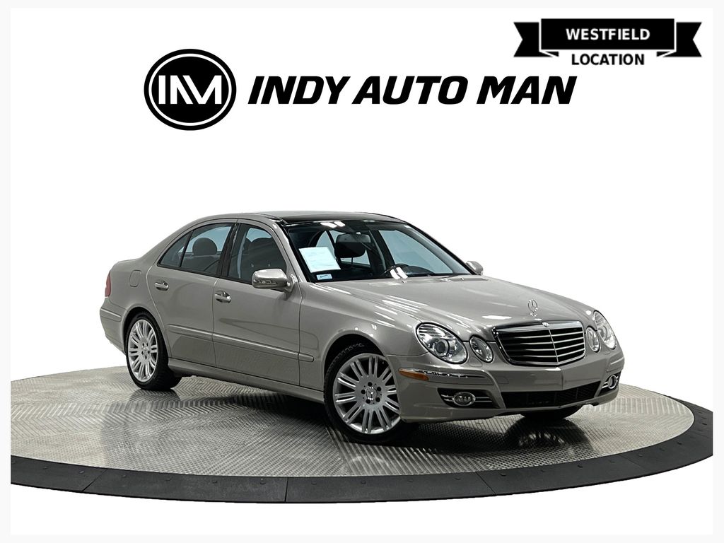 Silver 2007 Mercedes-Benz E-Class E 350 4MATIC Sedan All-Wheel Drive 5-Speed Automatic Overdrive