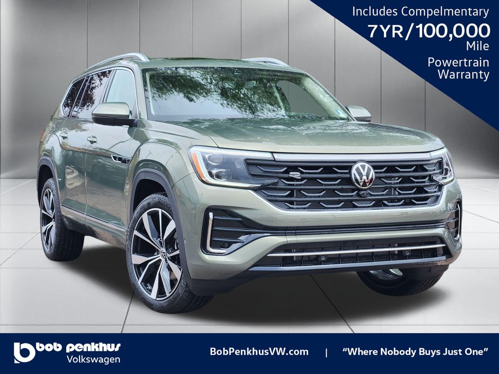 Avocado Green Pearl 2026 Volkswagen Atlas SUV / Crossover All-Wheel Drive 8-Speed Automatic