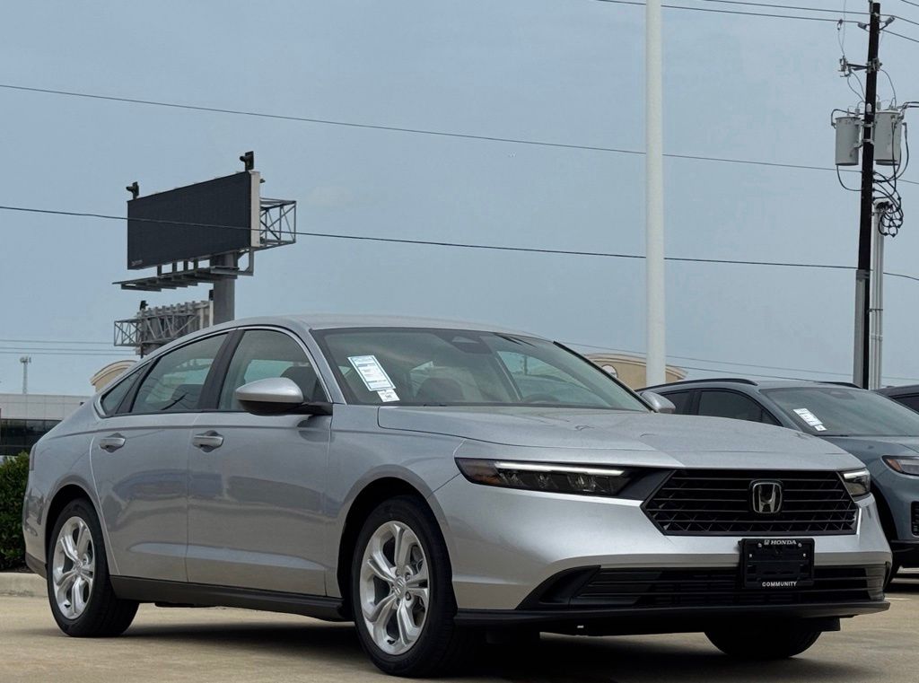 2026 Honda Accord LX Silver at Classic Honda Galveston