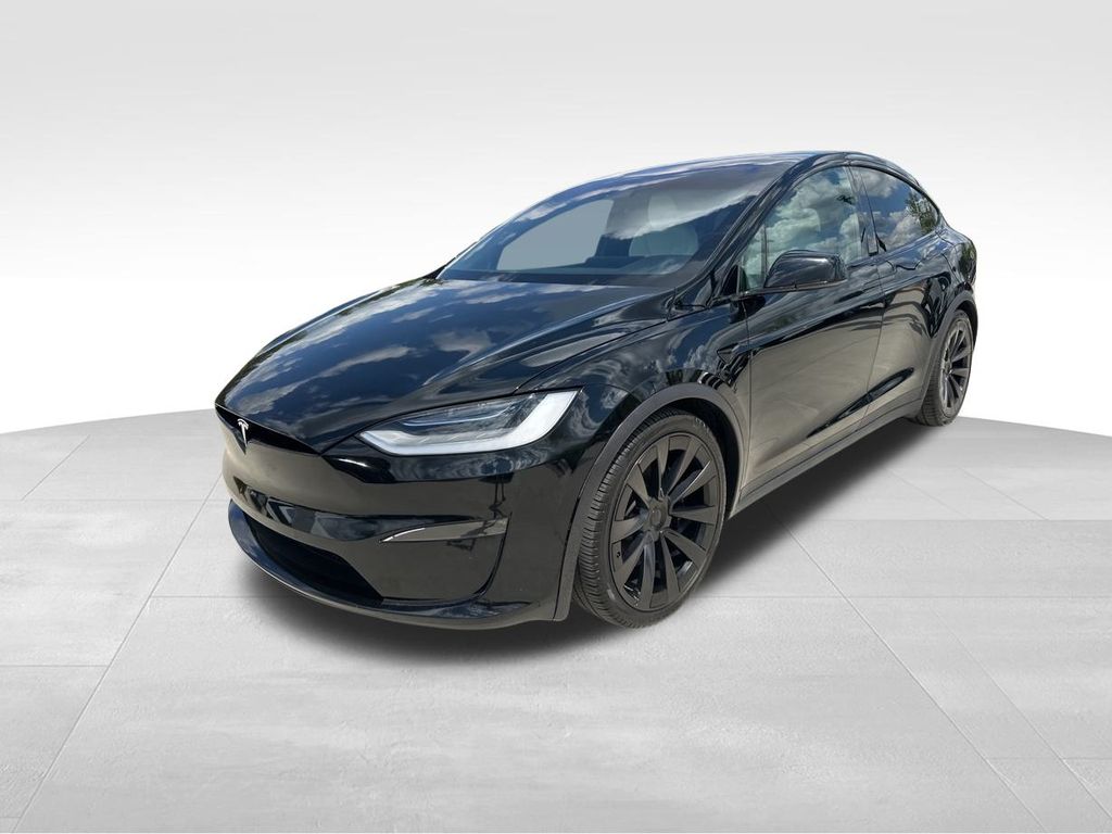 2022 Solid Black Tesla Model X Base AWD SUV