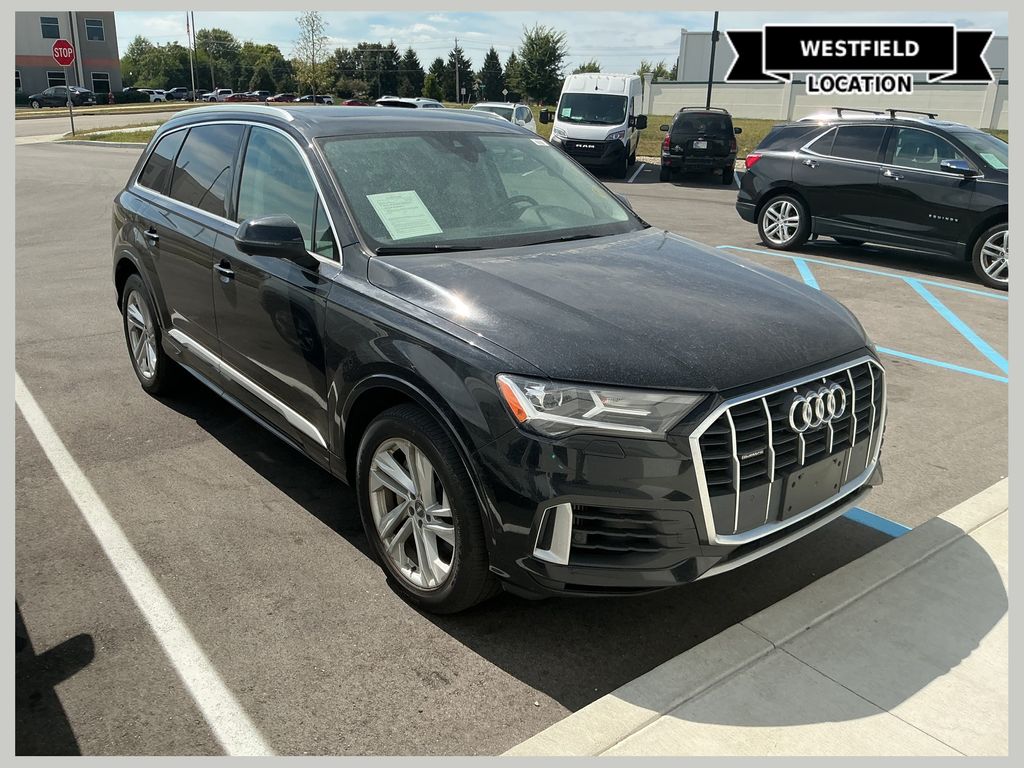 Night Black 2020 Audi Q7 SUV / Crossover All-Wheel Drive 8-Speed Automatic