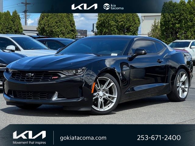 Black 2024 Chevrolet Camaro 1LT Coupe RWD Coupe Rear-Wheel Drive Automatic