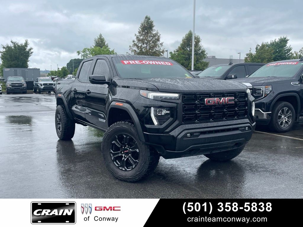 Onyx Black 2025 GMC Canyon Pickup Truck Four-Wheel Drive 8-Speed Automatic