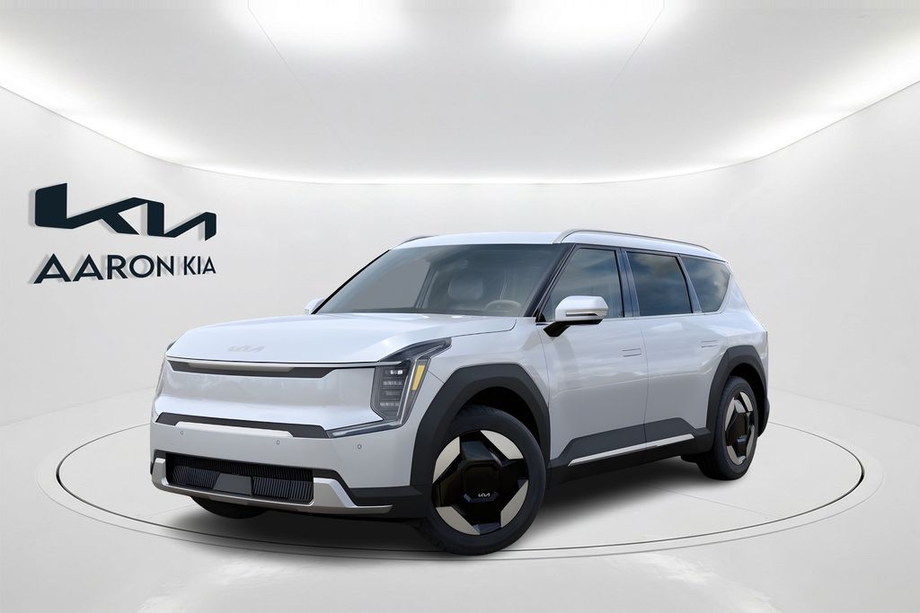 Glacial White Pearl 2026 Kia EV9 SUV / Crossover All-Wheel Drive 1-Speed Automatic