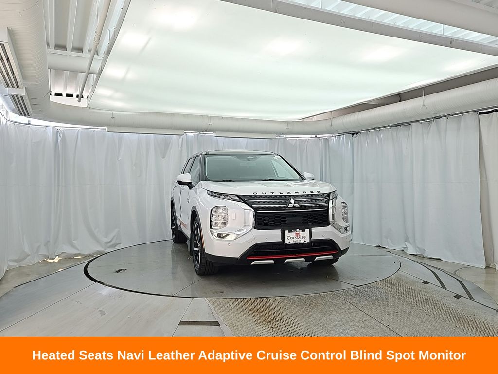 White 2023 Mitsubishi Outlander Hybrid Plug-in SUV / Crossover All-Wheel Drive 1-Speed Automatic
