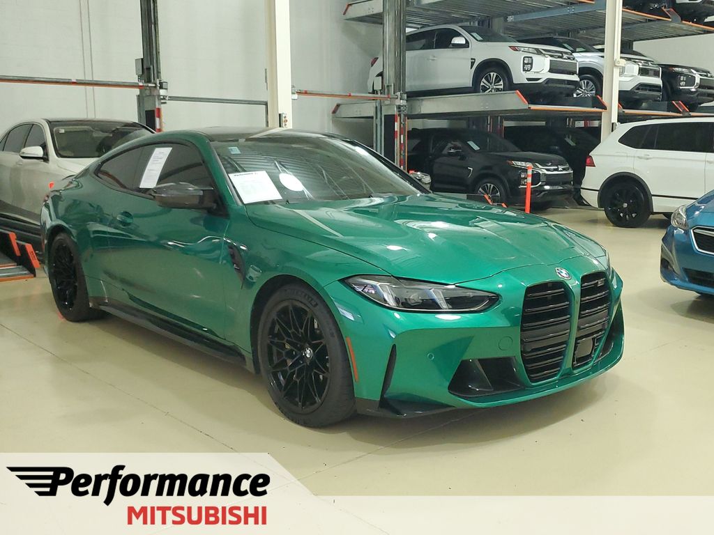 Isle of Man Green Metallic 2025 BMW M4 Coupe All-Wheel Drive 8-Speed Automatic