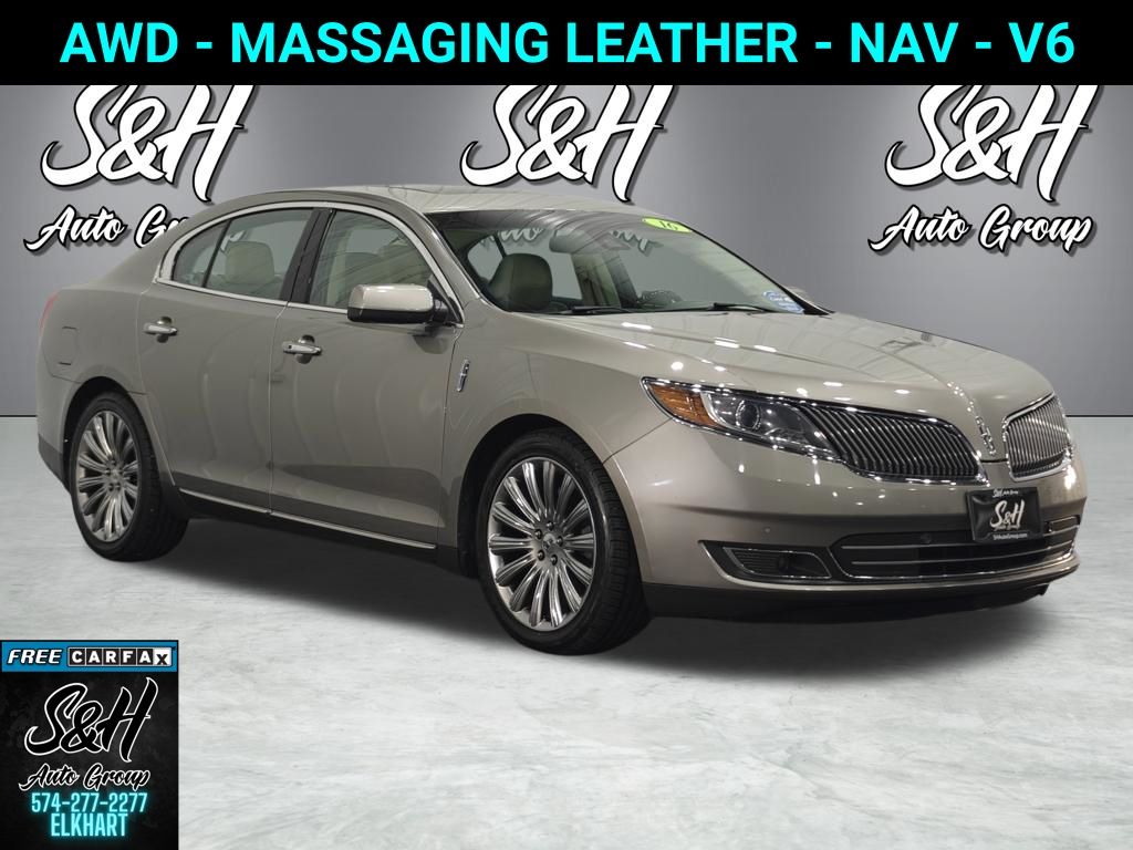 Luxe 2016 Lincoln MKS Sedan All-Wheel Drive 6-Speed Automatic