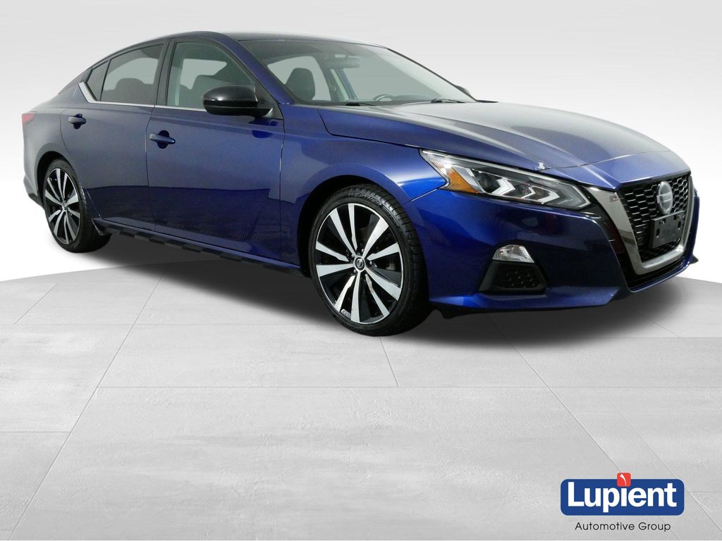Deep Blue Pearl 2019 Nissan Altima Sedan Front-Wheel Drive Continuously Variable Transmission
