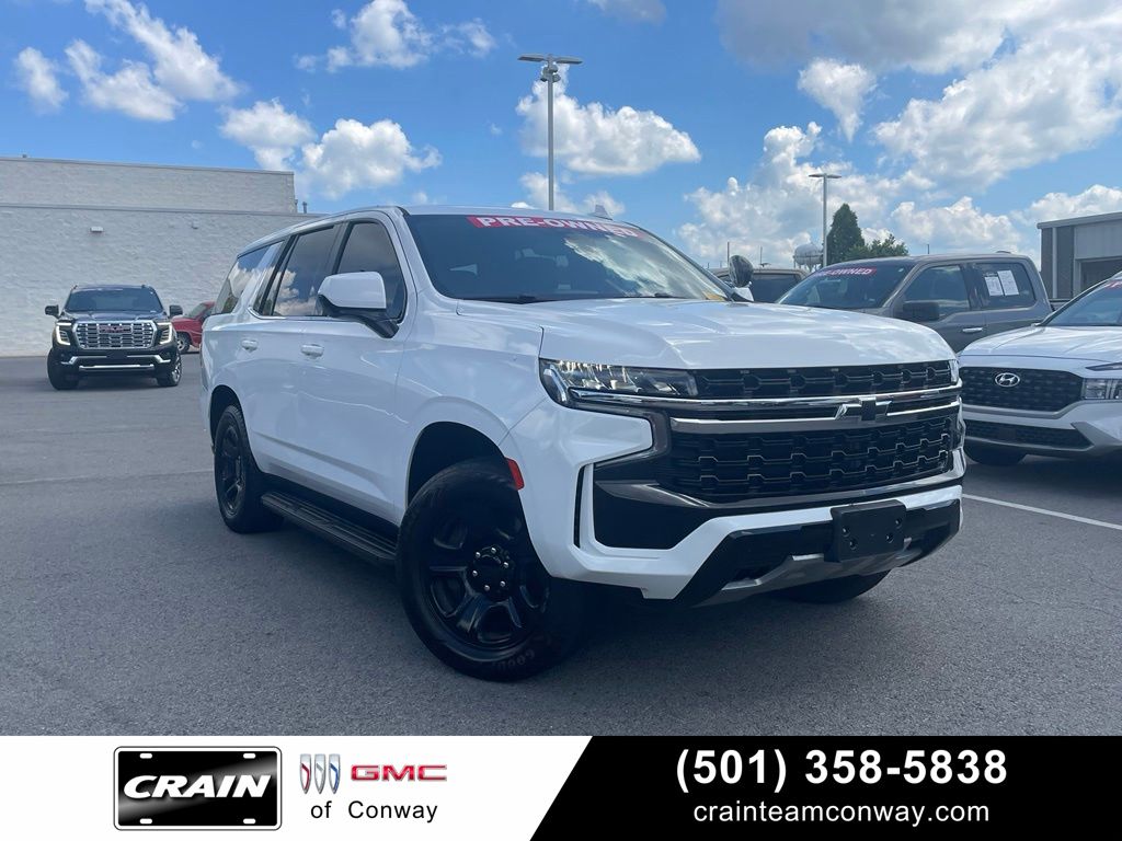 Summit White 2021 Chevrolet Tahoe SUV / Crossover 4X2