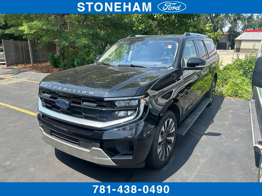 Black Metallic 2025 Ford Expedition SUV / Crossover Four-Wheel Drive Automatic