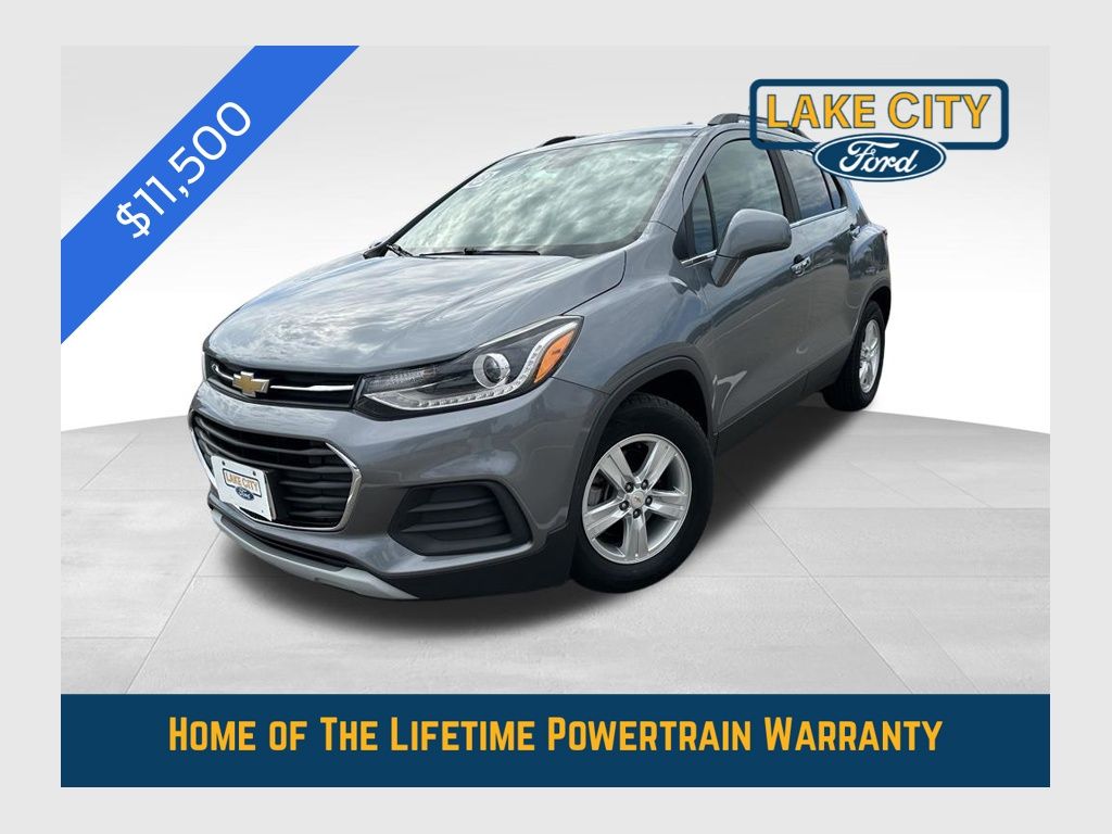 Gray (Satin Steel Metallic) 2019 Chevrolet Trax SUV / Crossover Front-Wheel Drive 6-Speed Automatic