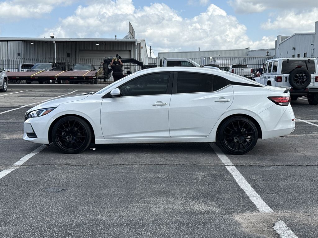 2023 Nissan Sentra SV White at DeMontrond Auto Country