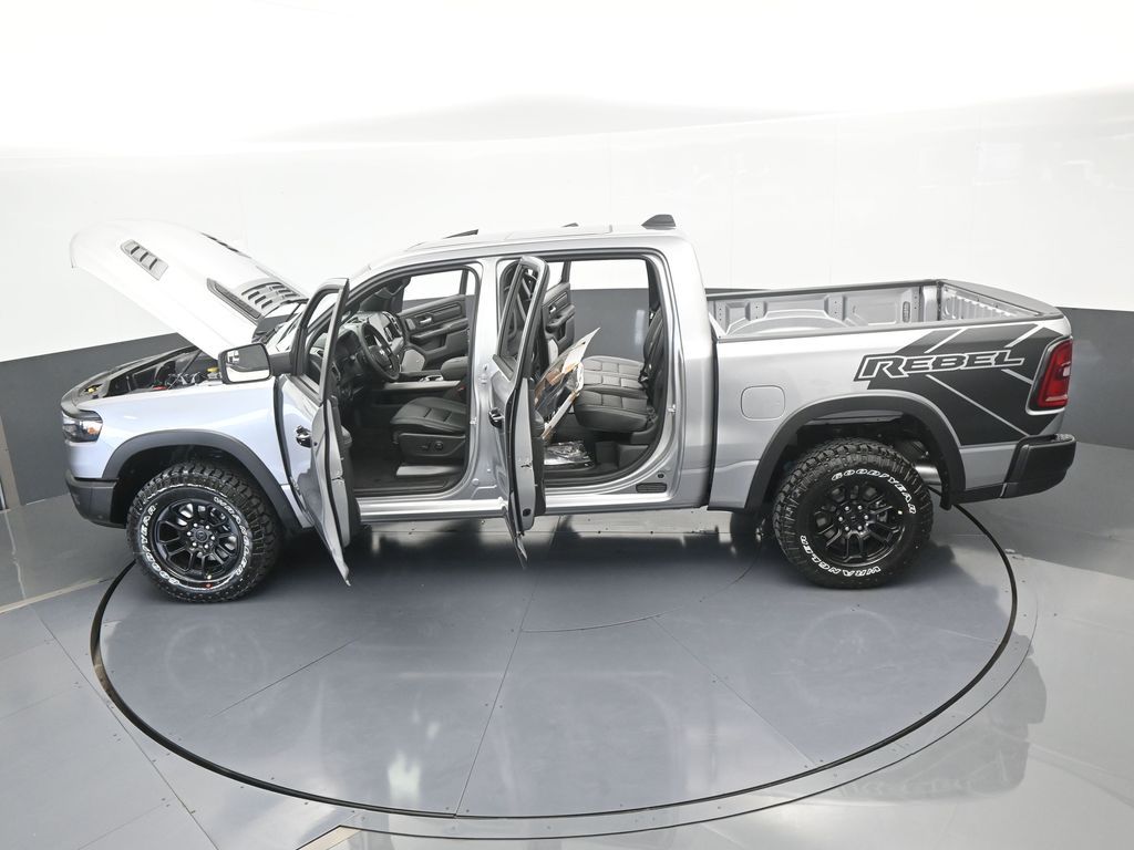 Used 2026 Billet Silver Metallic Clearcoat Ram Rebel image 35