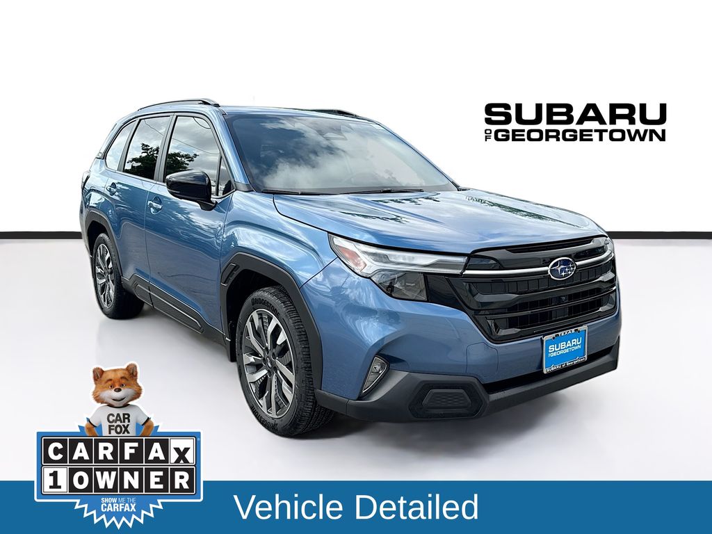 Horizon Blue Pearl 2025 Subaru Forester Touring Crossover AWD SUV / Crossover All-Wheel Drive Continuously Variable Transmission
