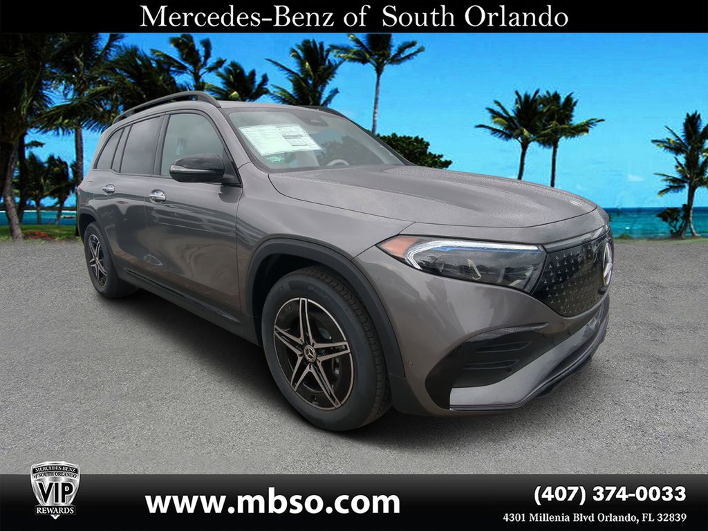 Gray 2024 Mercedes-Benz EQB SUV / Crossover All-Wheel Drive 1-Speed Automatic