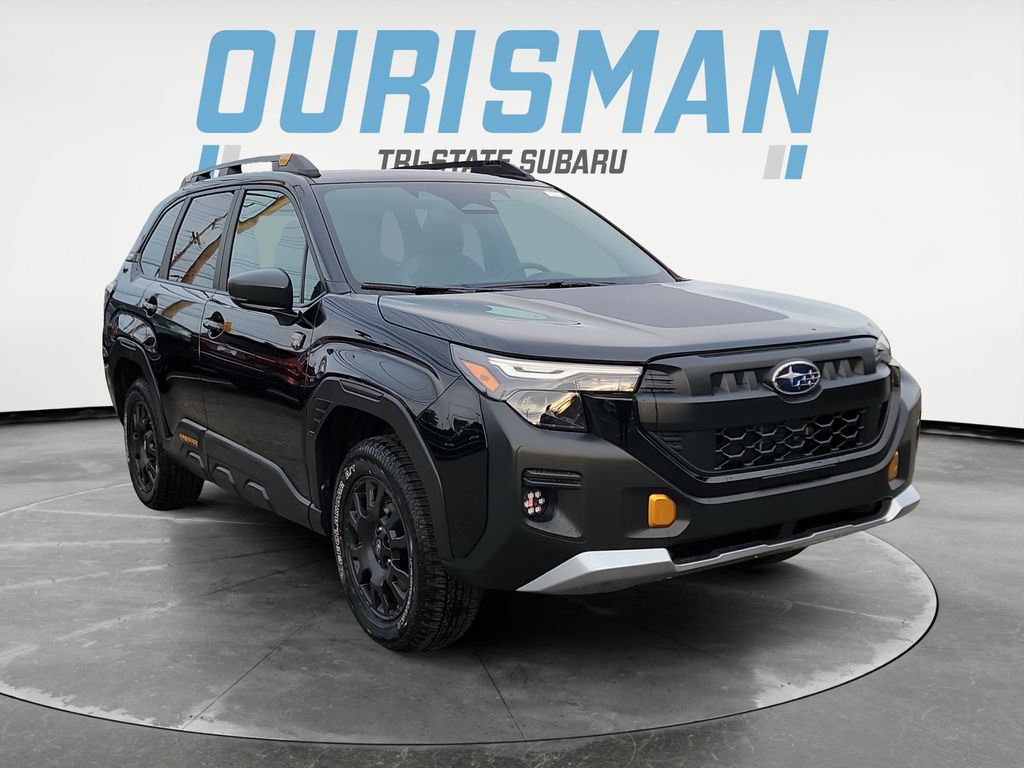 Crystal Black Silica 2026 Subaru Forester SUV / Crossover All-Wheel Drive Continuously Variable Transmission