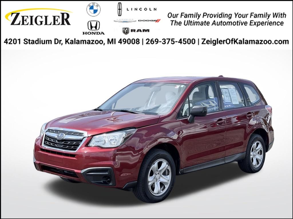 Venetian Red Pearl 2018 Subaru Forester SUV / Crossover All-Wheel Drive 6-Speed Manual