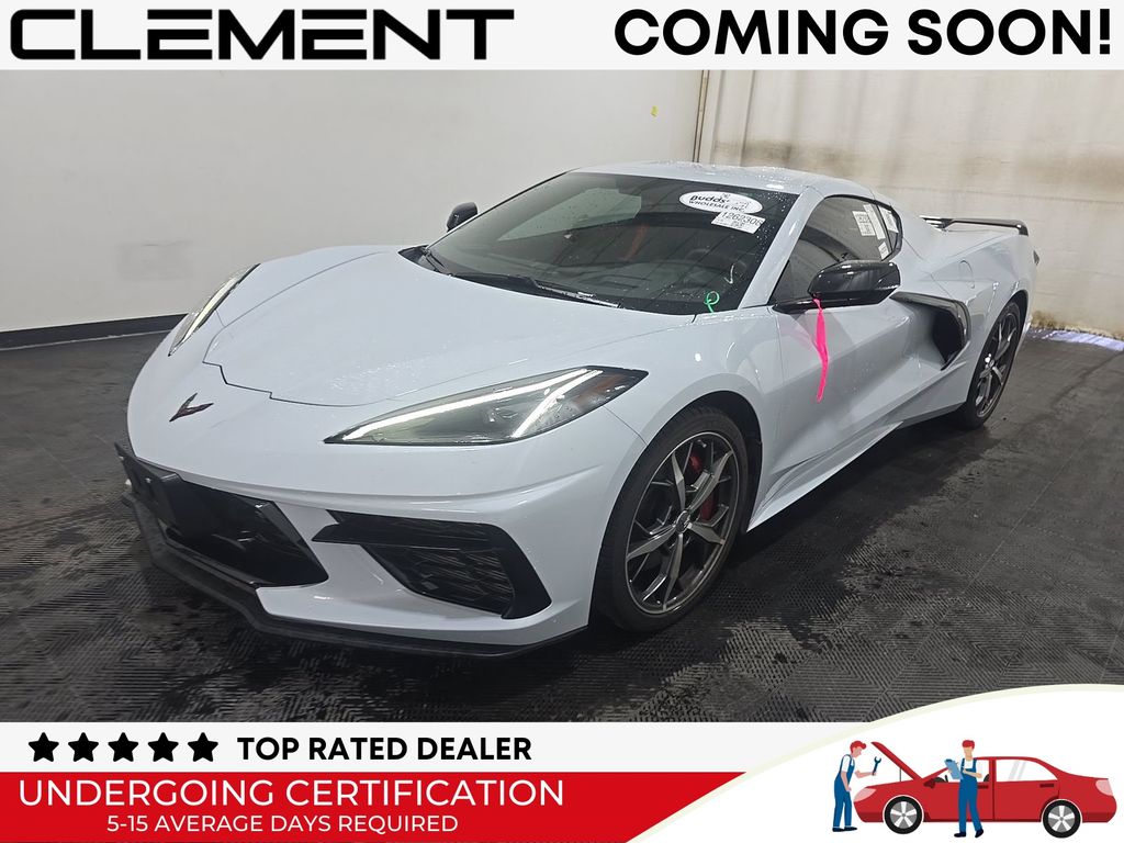 Ceramic Matrix Gray Metallic 2020 Chevrolet Corvette Coupe Rear-Wheel Drive 8-Speed Dual Clutch