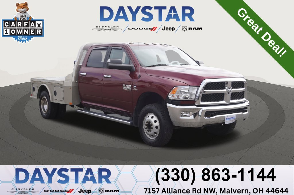 2018 RAM 3500 Big Horn Crew Cab LB DRW 4WD