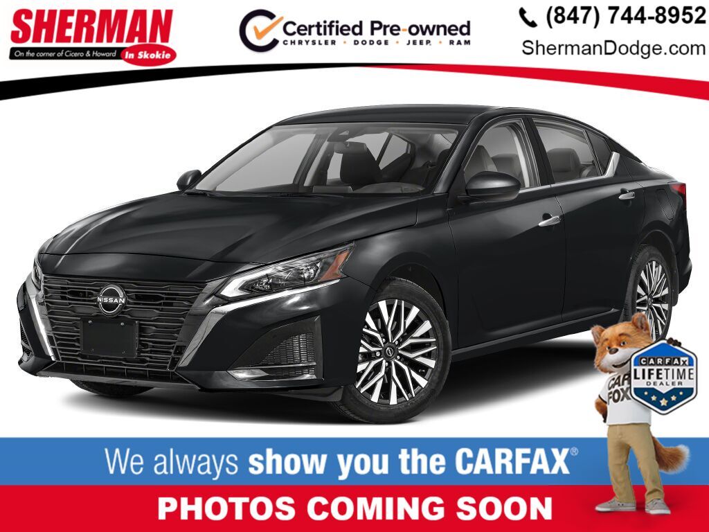 Super Black Clearcoat 2024 Nissan Altima Sedan Front-Wheel Drive Continuously Variable Transmission