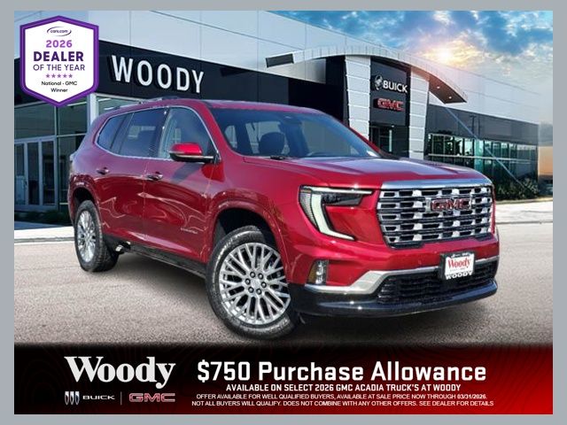 2026 GMC Acadia Denali AWD