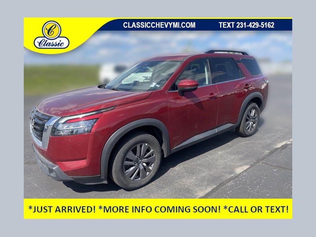 Red (Scarlet Ember) 2024 Nissan Pathfinder SUV / Crossover All-Wheel Drive 9-Speed Automatic