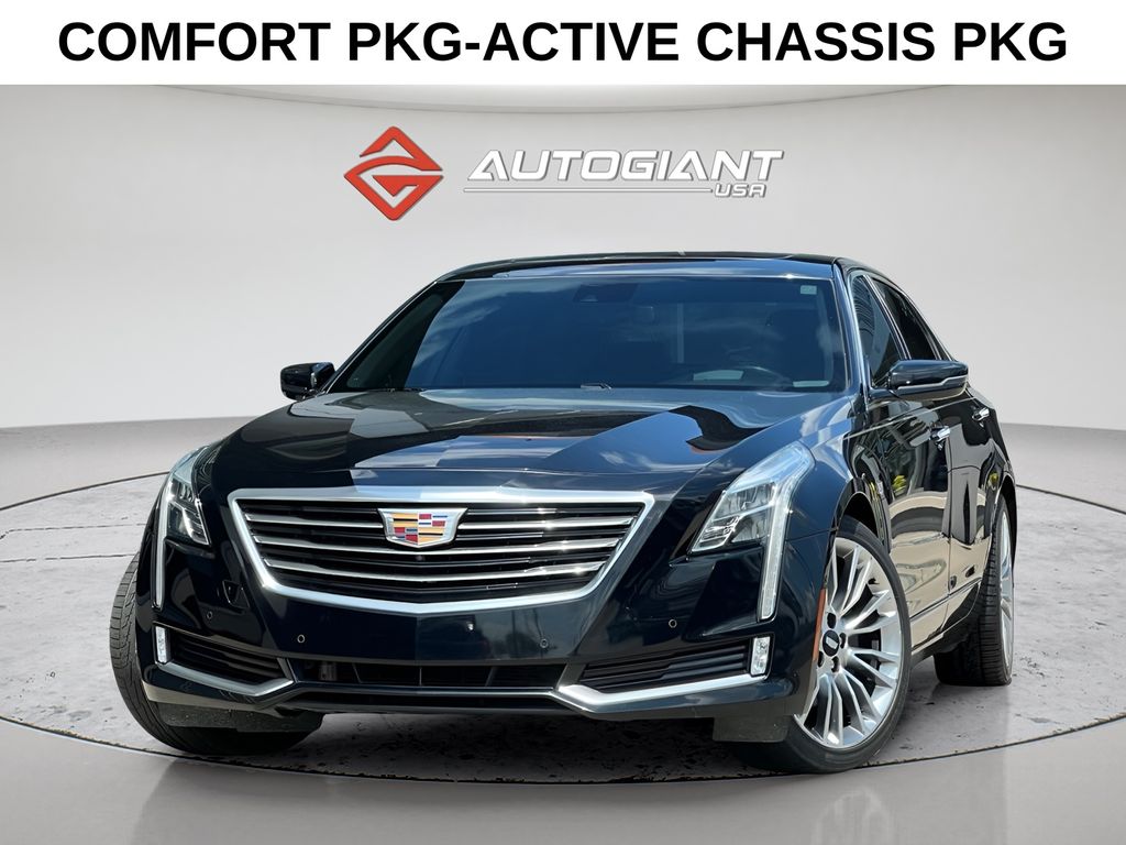 Black Raven 2017 Cadillac CT6 Sedan All-Wheel Drive 8-Speed Automatic