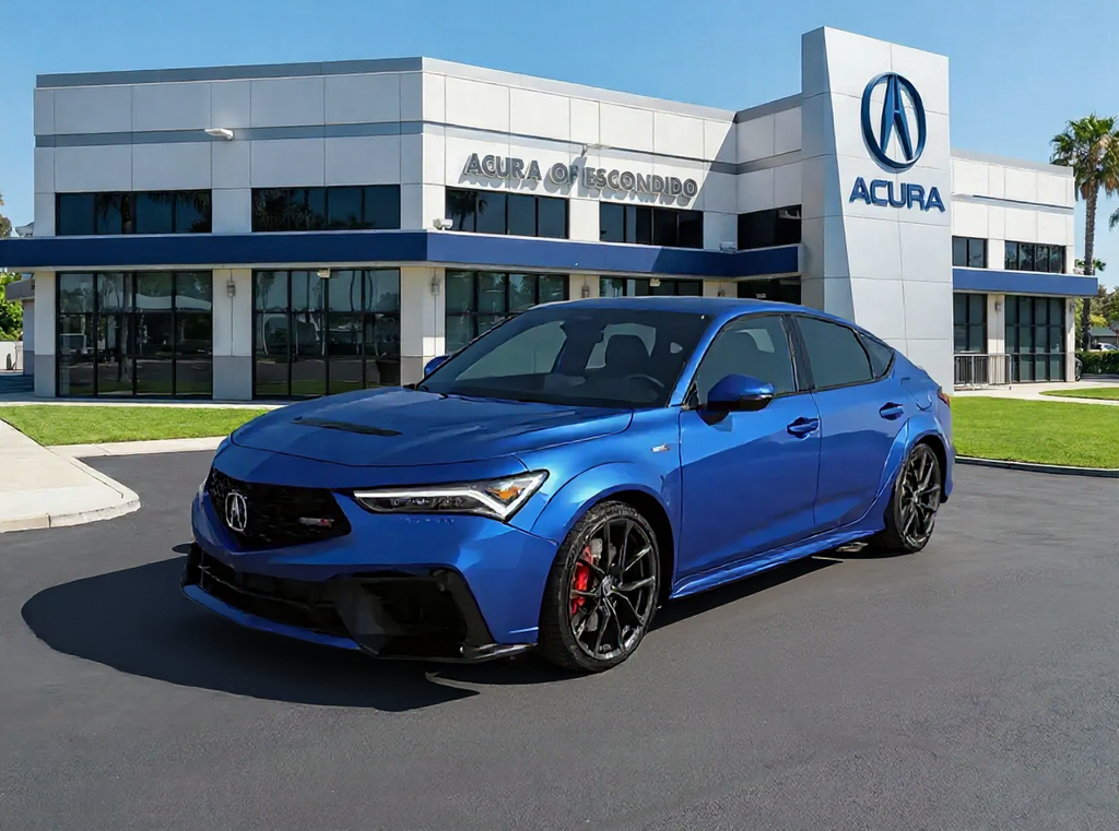 Double Apex Blue Pearl 2026 Acura Integra Type S FWD Sedan Front-Wheel Drive 6-Speed Manual