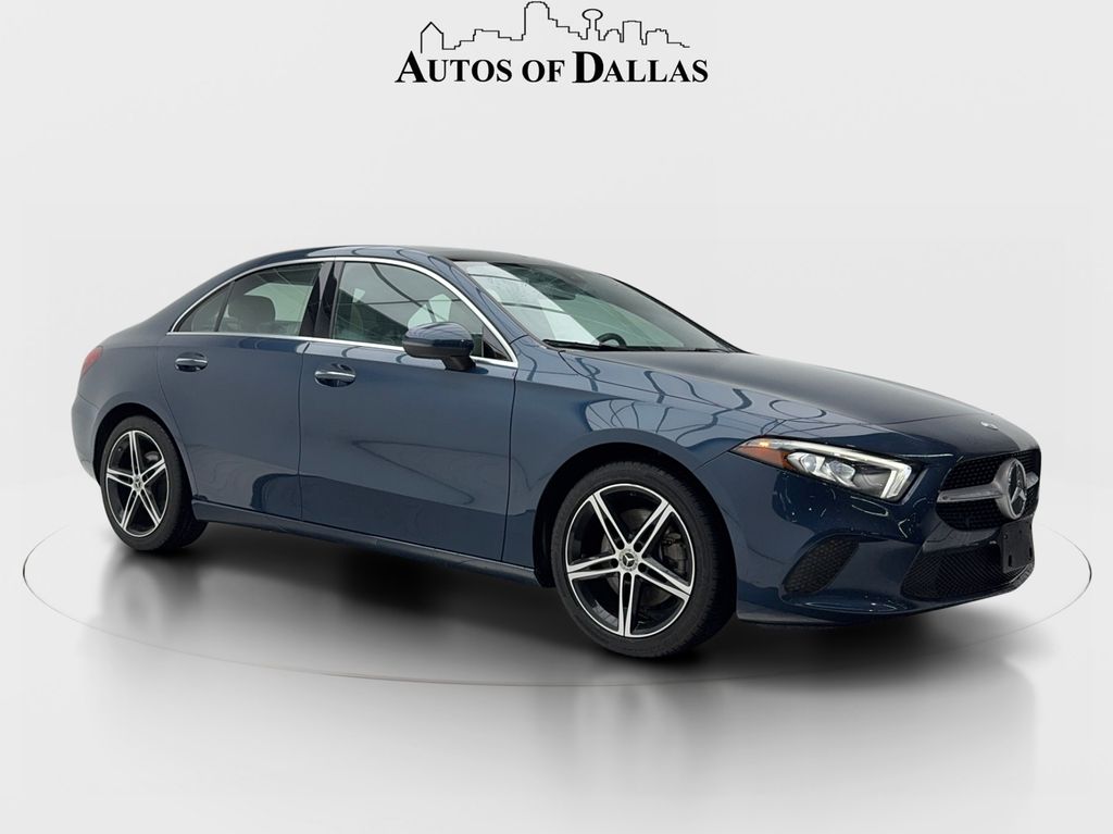 Blue 2021 Mercedes-Benz A-Class A 220 4MATIC Sedan AWD Sedan All-Wheel Drive 7-Speed Automatic