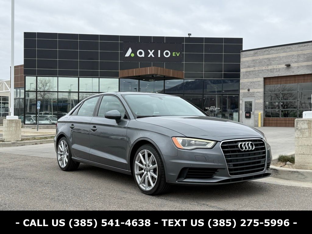 Monsoon Gray Metallic 2015 Audi A3 1.8T Premium Sedan FWD Sedan Front-Wheel Drive 6-Speed Automatic