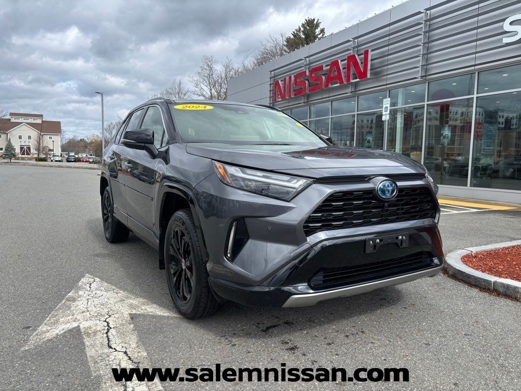 Gray 2024 Toyota RAV4 Hybrid XSE AWD SUV / Crossover All-Wheel Drive Continuously Variable Transmission