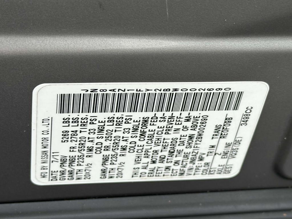 Thumbnail: 2011 Nissan Murano - 24