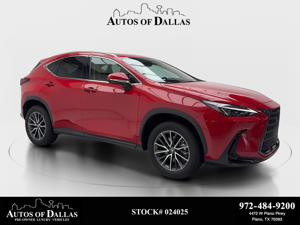 Red Line 2025 Lexus NX 250 FWD SUV / Crossover Front-Wheel Drive 8-Speed Automatic