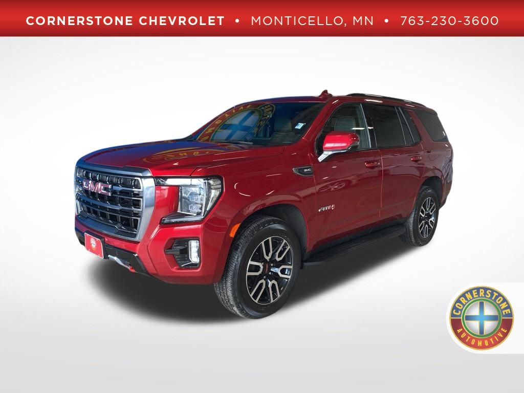 Volcanic Red Tintcoat 2024 GMC Yukon AT4 4WD SUV / Crossover Four-Wheel Drive