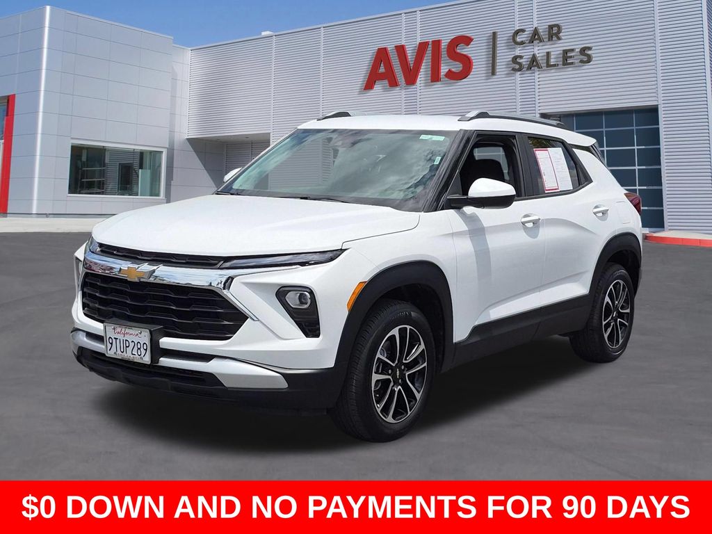 Summit White 2025 Chevrolet Trailblazer SUV / Crossover Four-Wheel Drive 9-Speed Automatic