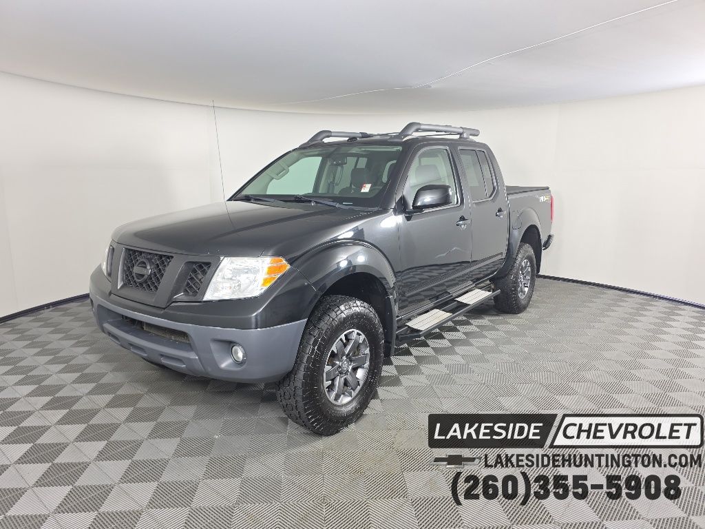 Gray (Magnetic Black) 2017 Nissan Frontier Pickup Truck Four-Wheel Drive 5-Speed Automatic Overdrive