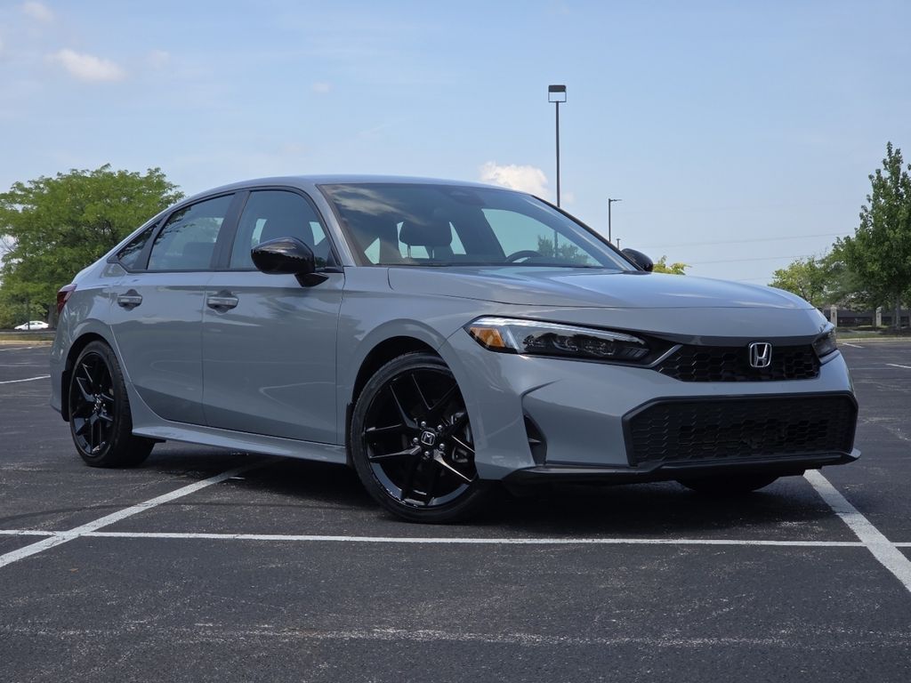 Certified Used 2025 Gray Honda Sport image 2