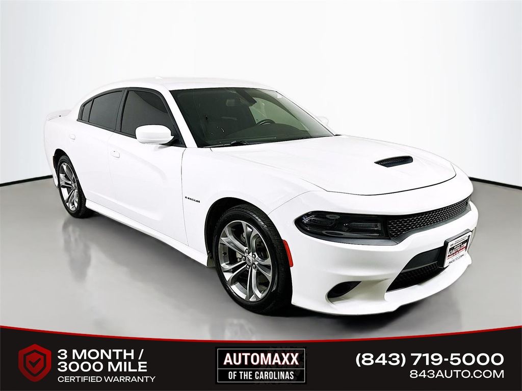 White Knuckle Clearcoat 2021 Dodge Charger R/T RWD Sedan Rear-Wheel Drive 8-Speed Automatic