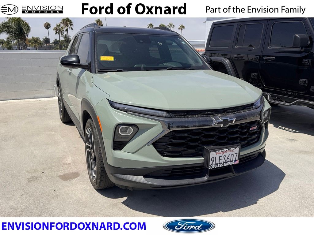 Green 2024 Chevrolet Trailblazer SUV / Crossover Front-Wheel Drive Continuously Variable Transmission