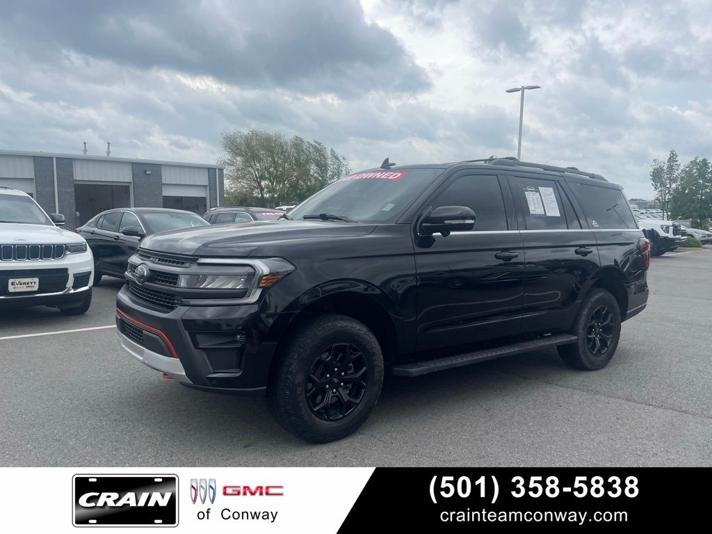 Agate Black Metallic 2022 Ford Expedition SUV / Crossover Four-Wheel Drive Automatic