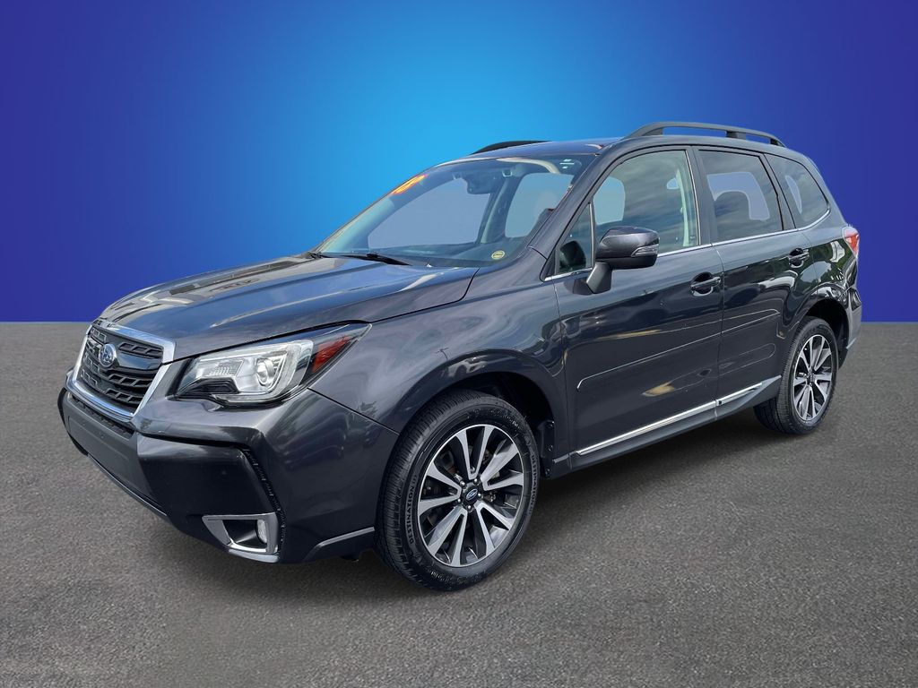 Dark Gray Metallic 2018 Subaru Forester 2.0XT Touring SUV / Crossover All-Wheel Drive Continuously Variable Transmission
