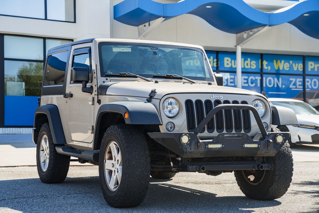 Mojave Sand Clearcoat 2016 Jeep Wrangler Sport 4WD SUV / Crossover Four-Wheel Drive 6-Speed Manual