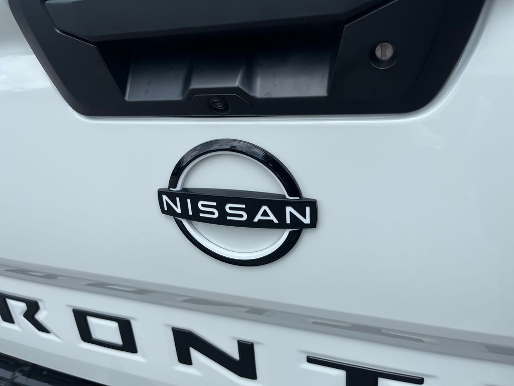 2026 Glacier White Nissan Frontier SV RWD Truck