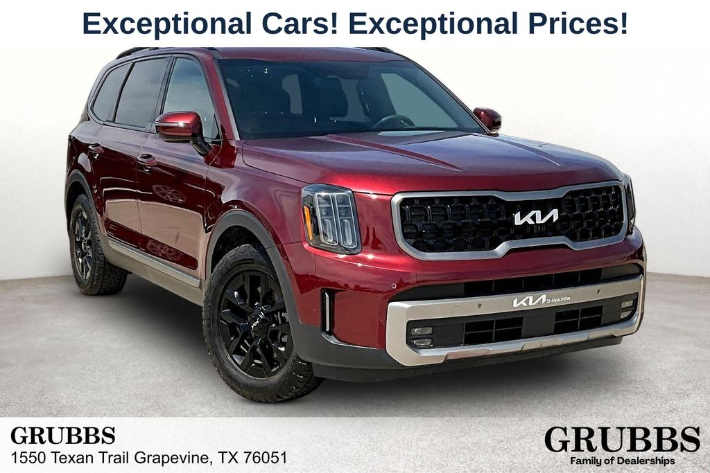 Red (Maroon) 2023 Kia Telluride SX-X-Pro AWD SUV / Crossover All-Wheel Drive 8-Speed Automatic