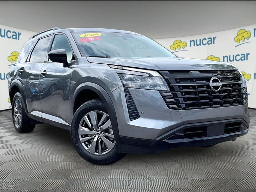 Gray (Gun Metallic) 2026 Nissan Pathfinder SUV / Crossover All-Wheel Drive 9-Speed Automatic