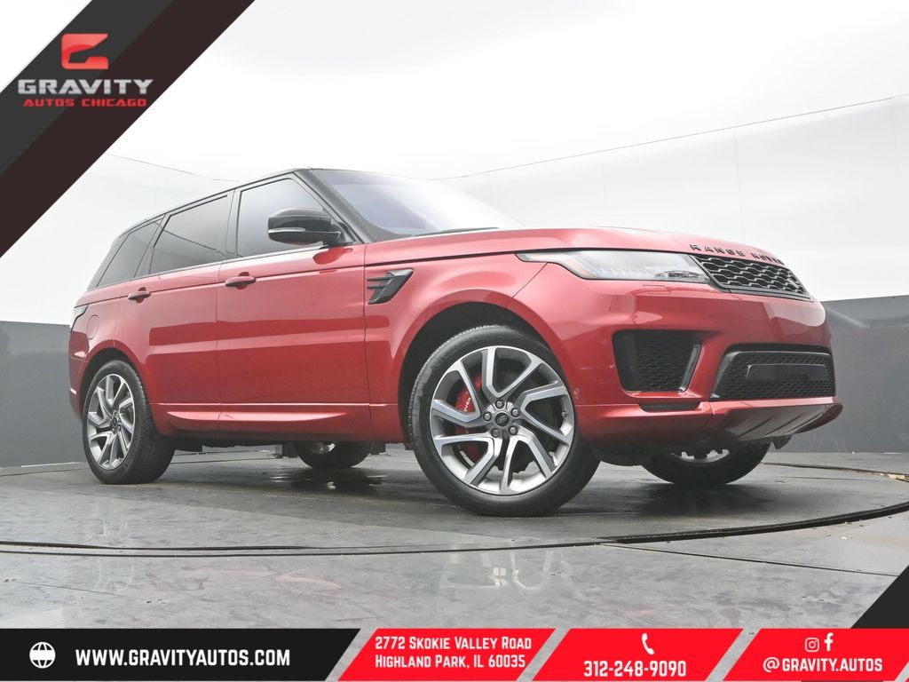 Firenze Red Metallic 2018 Land Rover Range Rover Sport V6 HSE Dynamic 4WD SUV / Crossover All-Wheel Drive 8-Speed Automatic